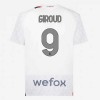 Original Fußballtrikot AC Mailand Giroud 9 Auswärtstrikot 2023-24 Für Herren